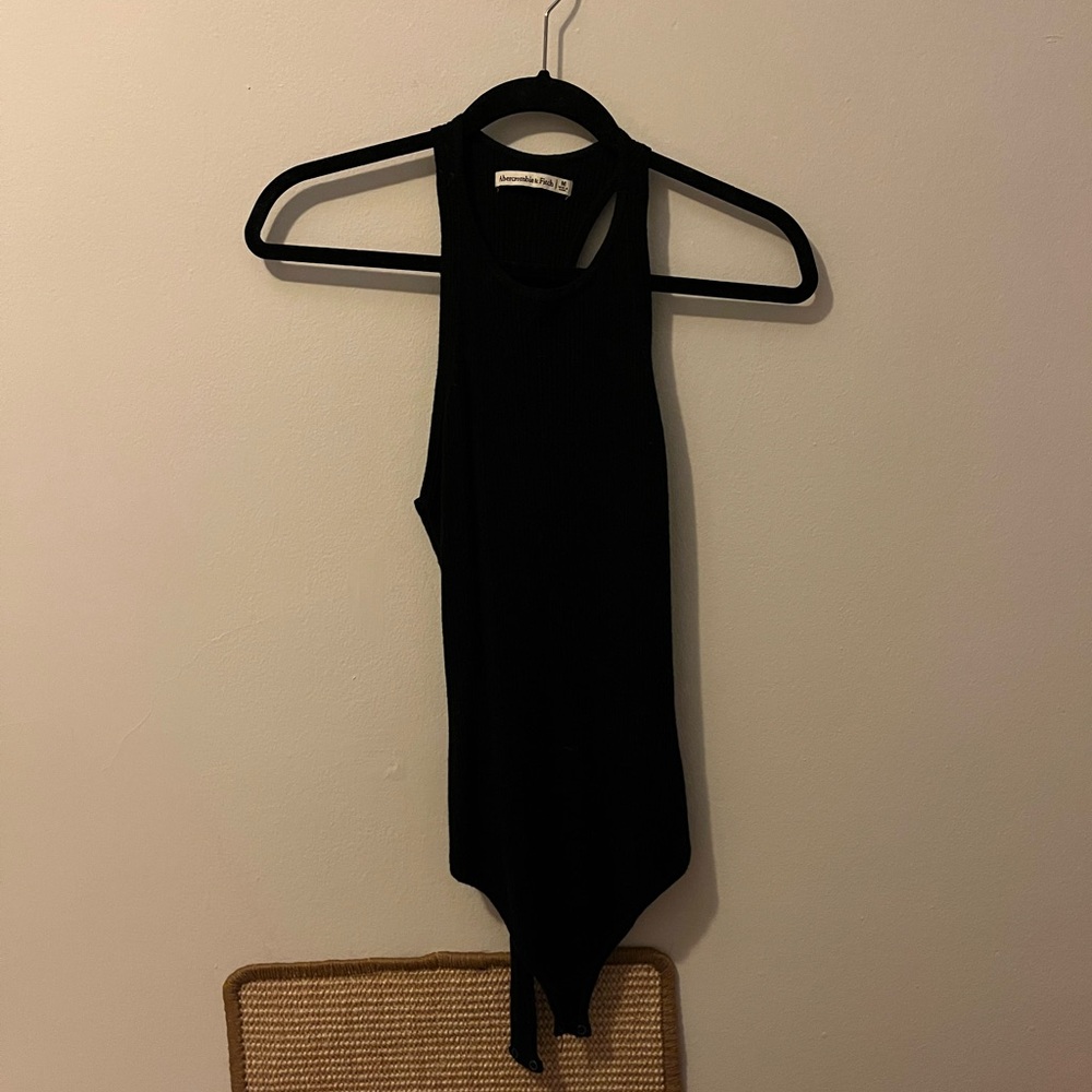 A&F sleeveless sweater bodysuit
